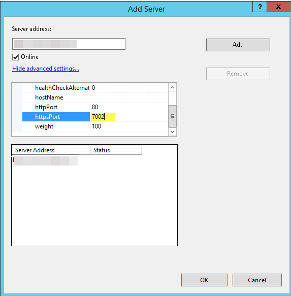 High Availability Support